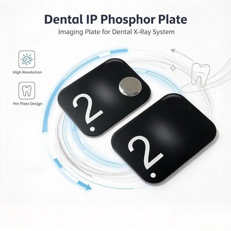 Dental IP Phosphor Imaging Plate PSP X-ray Photostimulable Storage Plate, Intraoral Radiography Image Capture Board