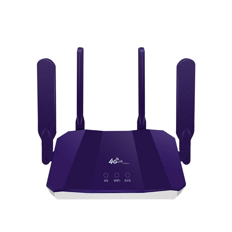 4G bezprzewodowy Router wi-fi/przenośny antena zewnętrzna/kabel do transmisji danych USB zasilacz z możliwością wkładania kart R8-B 300 Mb/s