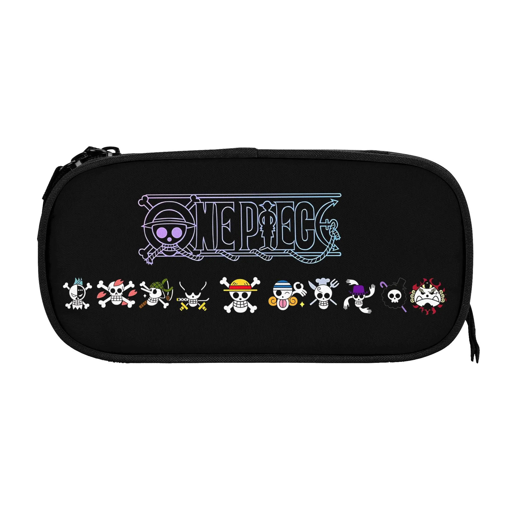 Large Capacity Bags for Child Cartoon One Piece LOGO  Handheld Study Bag for Boys Gilrs Kids
