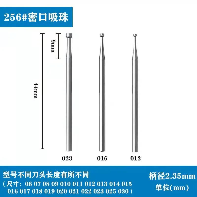 256# Closed Bead Suction Needle, Blue Box Bead Suction Tool, Micro Inlay Accessory for Jewelry Making, Wood Carving, Nut Carving