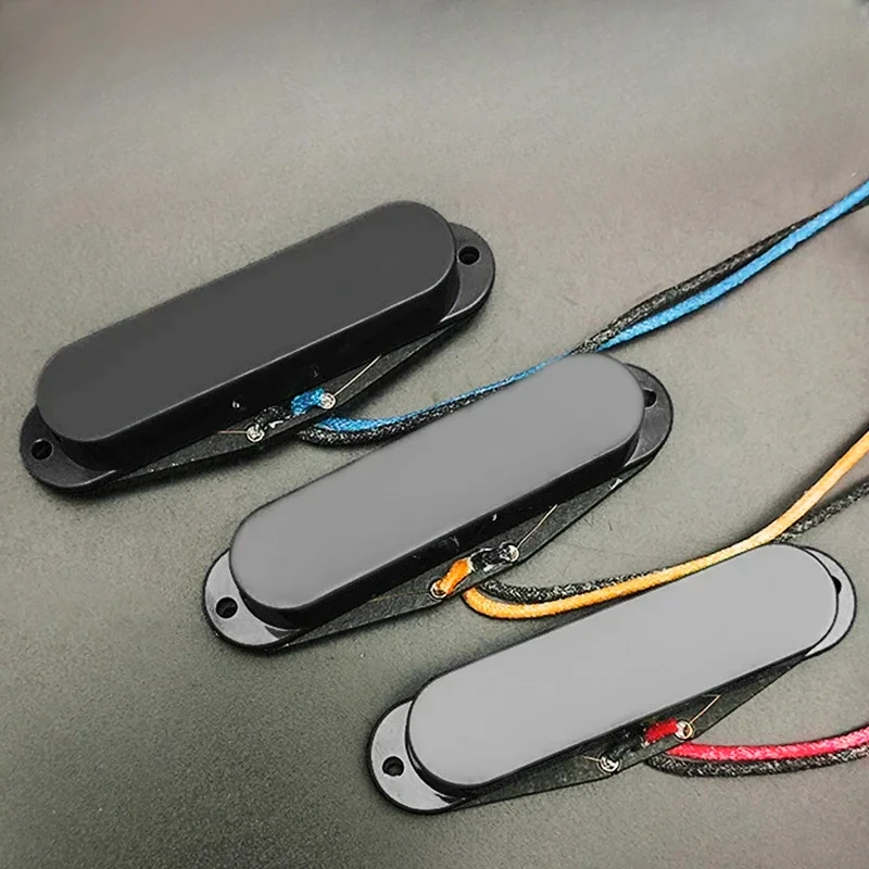 

Alnico 3-герметичный звукосниматель для электрогитары в стиле ST, ручной работы с одной катушкой, 5,4/5,4/5,6 К, аксессуары для гитары, разноцветные