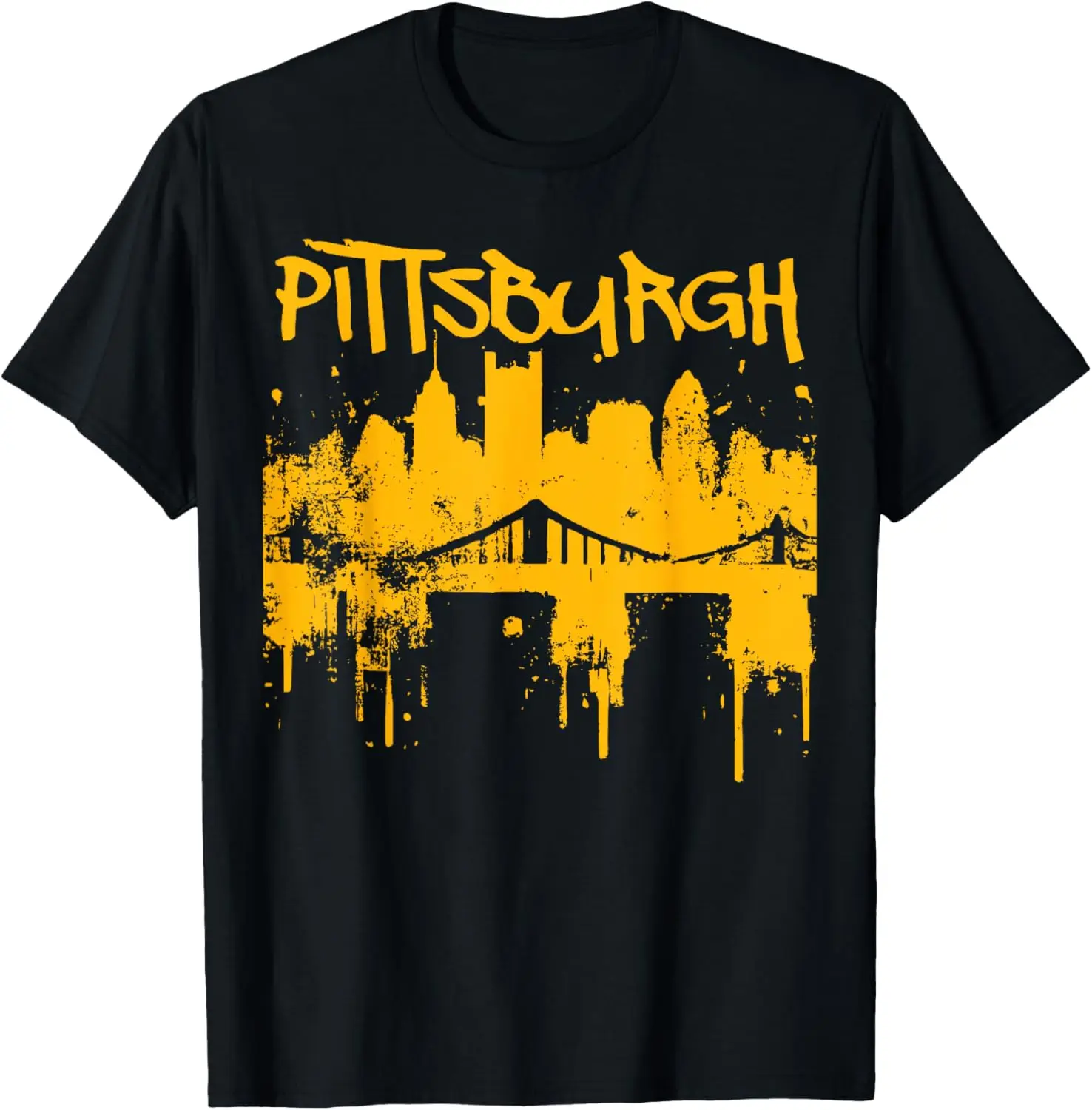 Pittsburgh Steel City Skyline T-Shirt