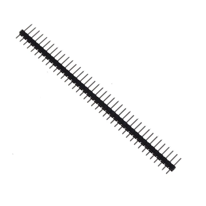 20 pz/set 40Pin 2.54mm singola fila diritta maschio Pin Header Strip PBC per Arduino Single Row Pin Header Strip connettore PCB