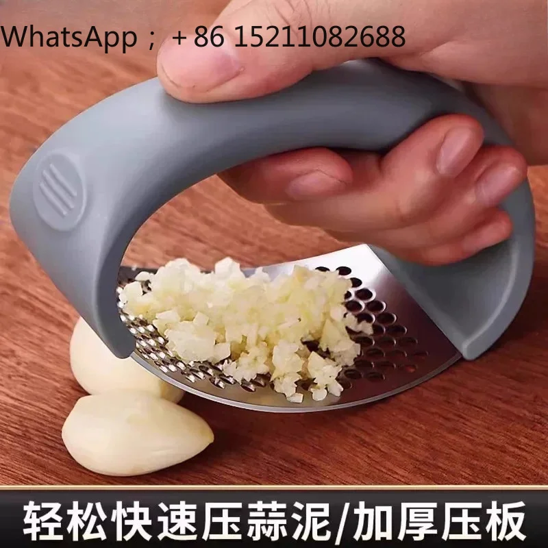 SCY garlic pressing artifact Manual circular garlic press Household kitchen garlic shooting tool