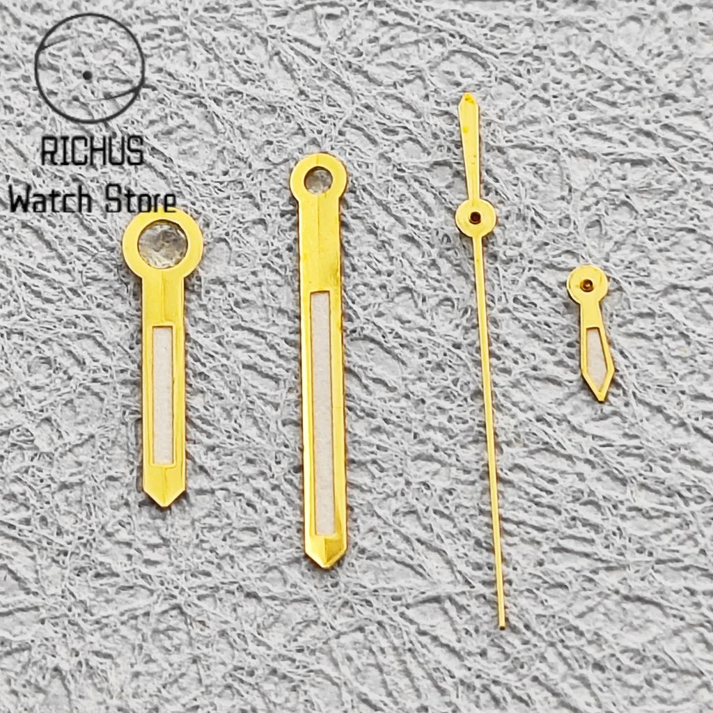 ساعة RICHUS NH39 عقارب خضراء مضيئة تناسب NH39 جزء ملحقات الحركة الأوتوماتيكية #4