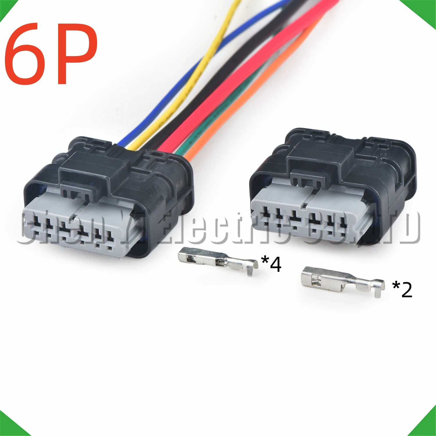 

6 Pin Automotive Connectors rear tail light Wire harness Plug 211PC069S8190 For Nissan Sylphy X-Trail Teana