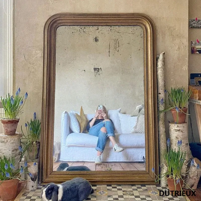 Girls Aesthetic Decorative Mirrors Living Room Makeup Funky Art Luxury Mirror Portable Cosmetics Garden Spiegels Home Product