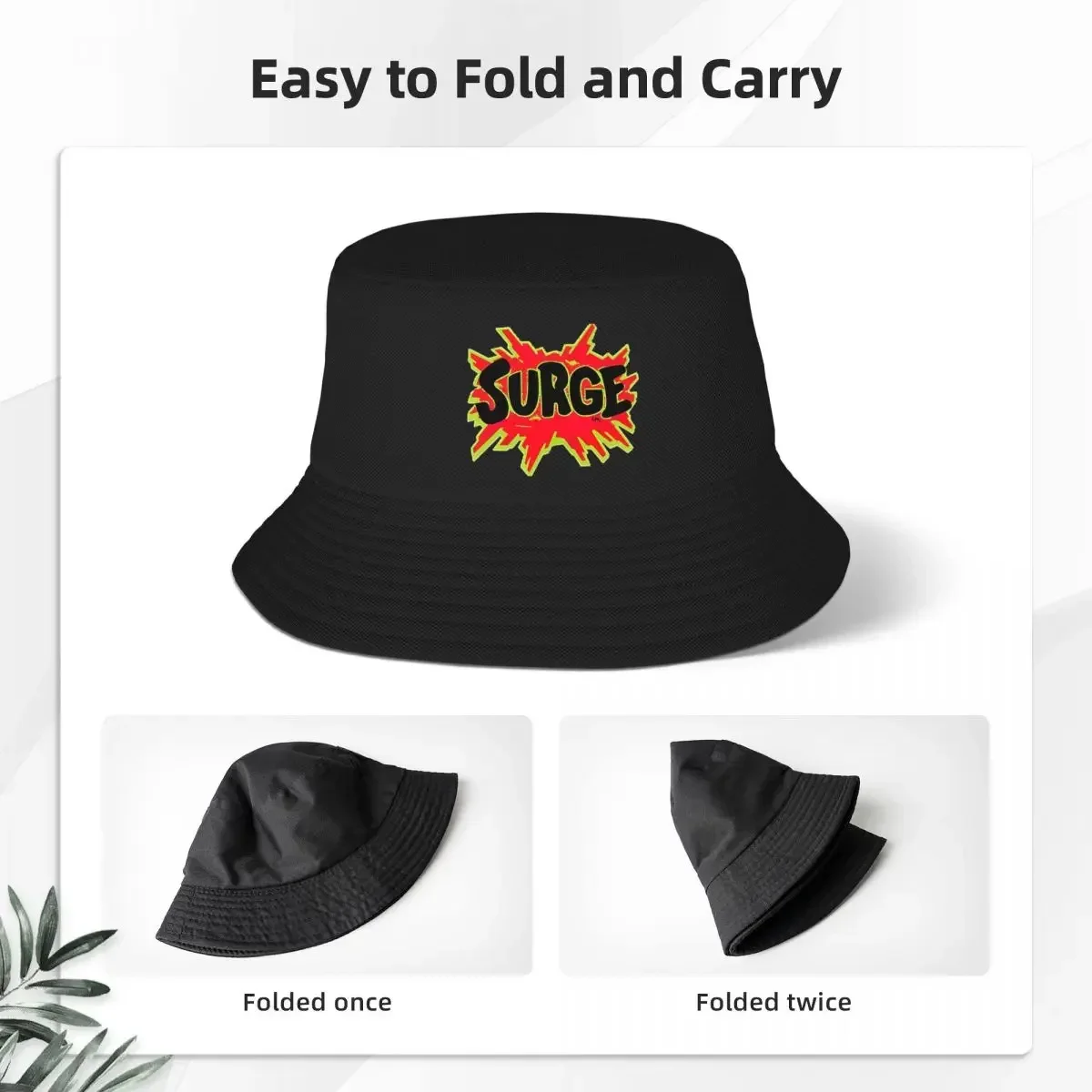 Surge Bucket Hats Panama Hat Children Bob Hats Cool Fisherman Hats Summer Beach Fishing Unisex Caps