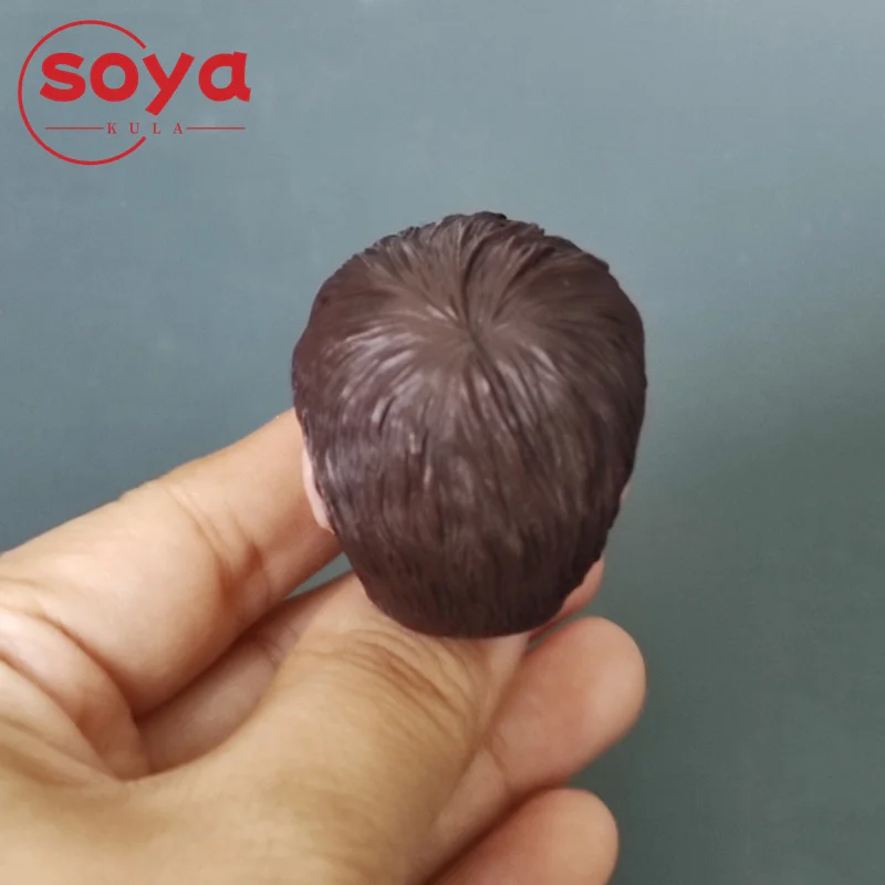 1/6 Bilancia Bello Monaco Con Capelli Testa Scolpire Modello di Intaglio Misura 12 Pollici Soldato Maschio Action Figure Corpo Bambole