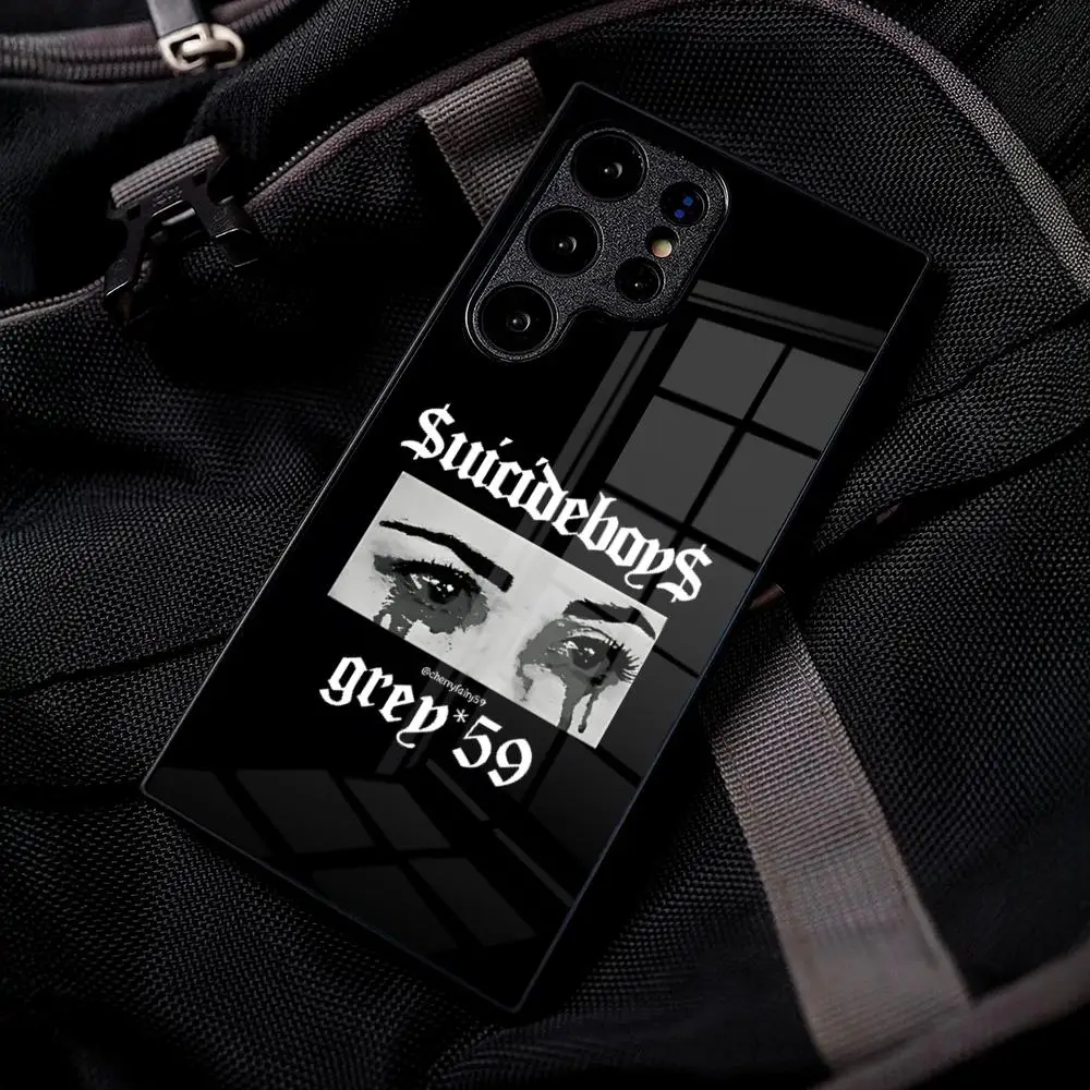 Rap Group S-Suicideboys-S G59 Phone Case for Samsung Galaxy S26 S25 S24 S23 S22 S21 S20 FE Edge plus Ultra Glass Cover