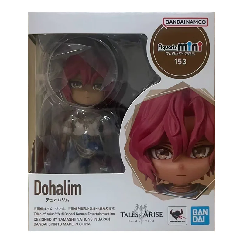 Bandai Namco Figuarts Mini FM 153 Dohalim Tales of Arise 10Cm Anime Original Action Figure Model Toy Birthday Gift Collection