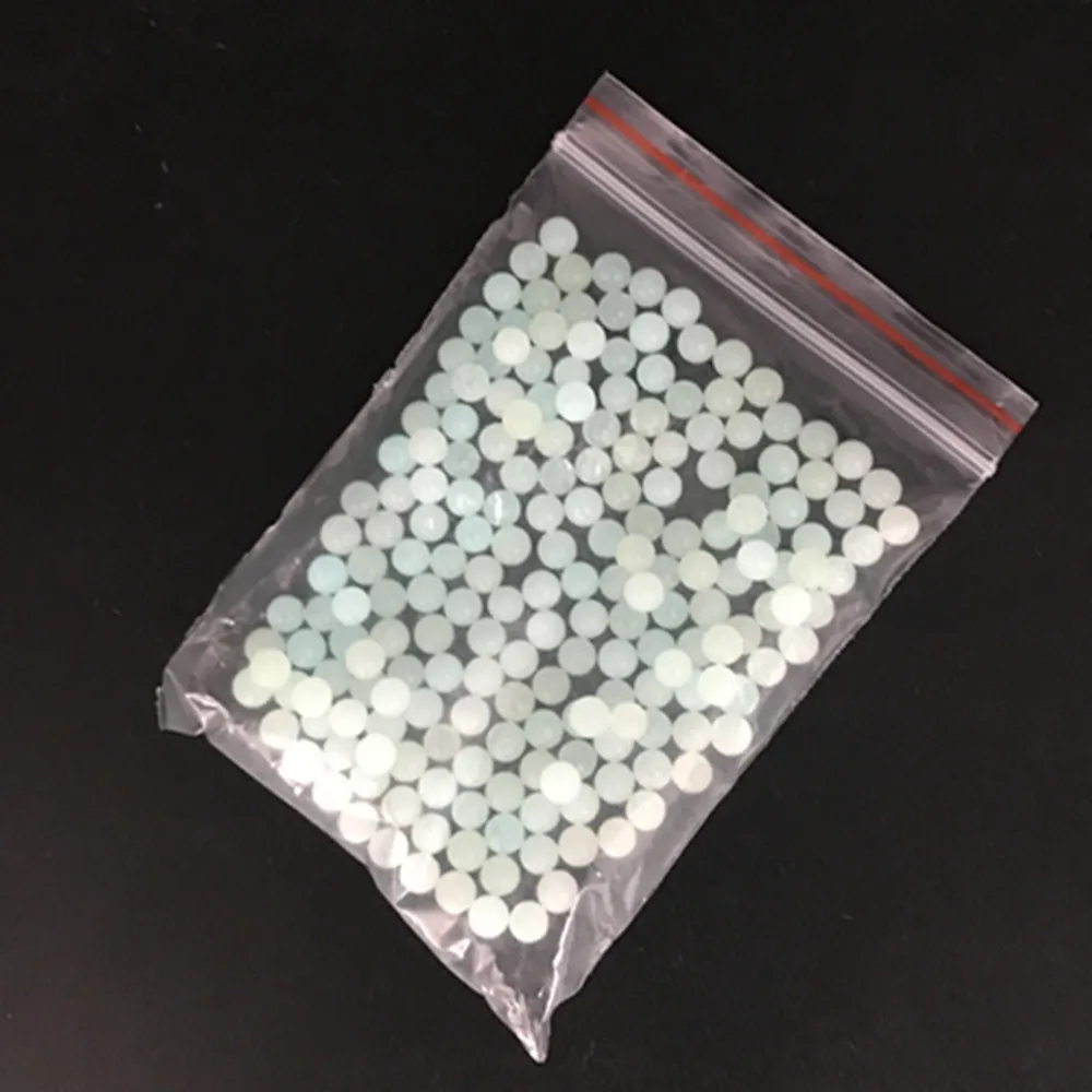 20 Pcs/Pack OD 4mm 6mm  8mm Blue/Green/BLue Green Luminous Quartz Ball