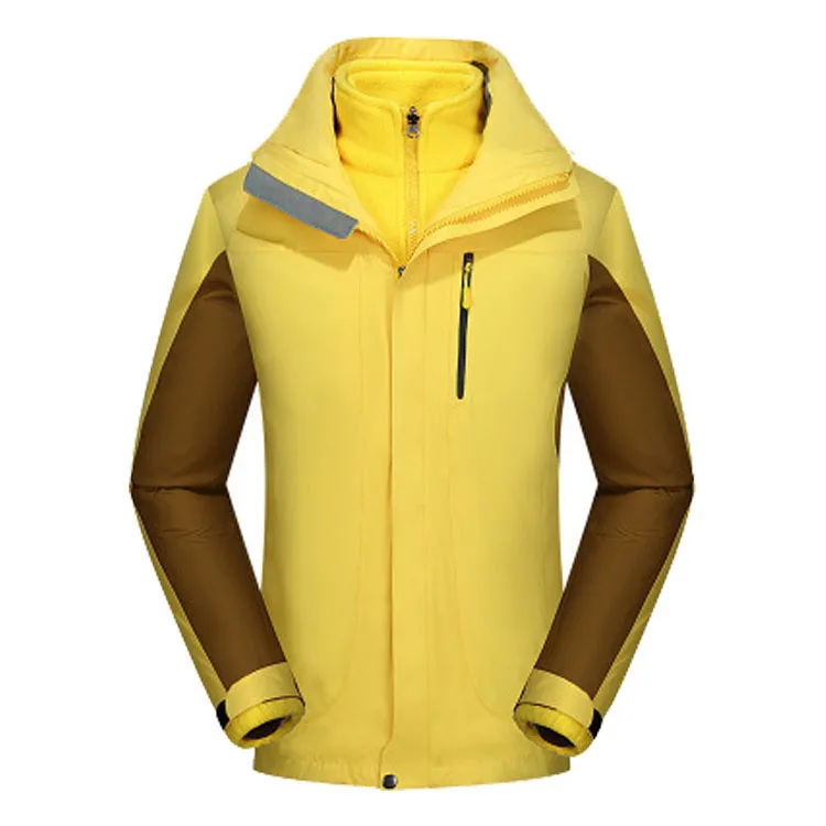 Men and Women Outdoor Windproof Rushing Jacket Ski Mountaineering Clothing Work Clothes Waterproof Breathable Rocking Fleece