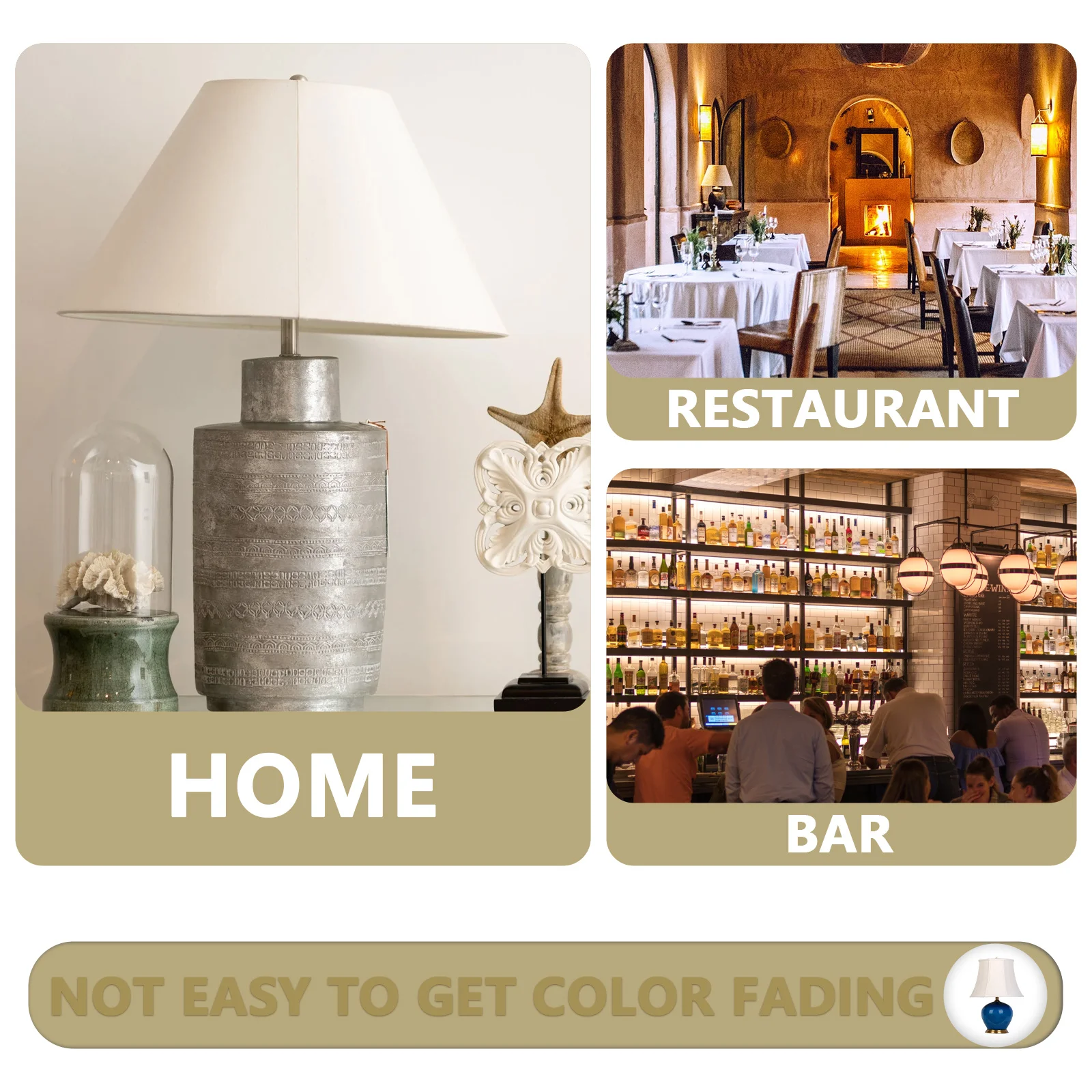 

4Pcs Zinc Alloy Lamp Finial Decorative Horn Bracket for Table Floor Lights Home Bar Decoration Lamp Finial Light Knob