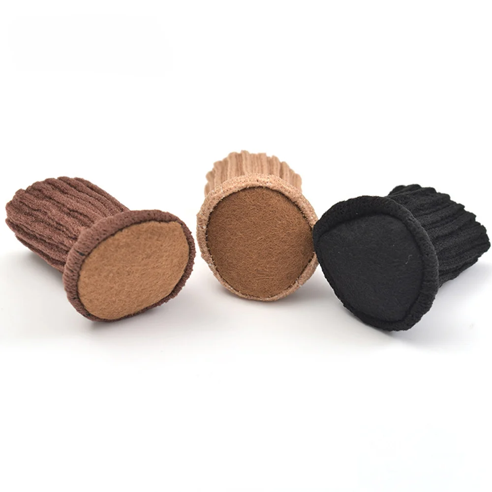 Calcetines para patas de mesa, taburete de fieltro tejido, cubierta para patas de silla, protectores de suelo, almohadillas antideslizantes, silenciosas, gorros para patas de sillas, 1 Uds.