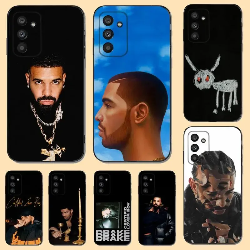 

Rapper D-Drake Phone Case For Samsung S23,22,21FE 20,10lite 9,8,5plus 6,7edge Note20,20ultra Black Silicone