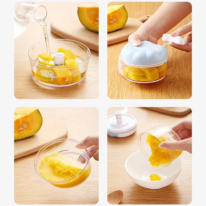 小型電気ニンニクグラインダー、手動多機能、野菜、チリ、チョッパー、食品ガジェット、マシャーカッター、肉、キッチン