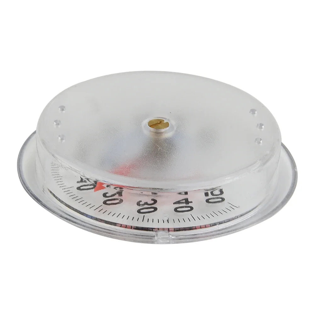 

Circular Thermometer Shutter Transparent For Window Greenhouse High Accuracy Indoor And Outdoor Measuring Plastic