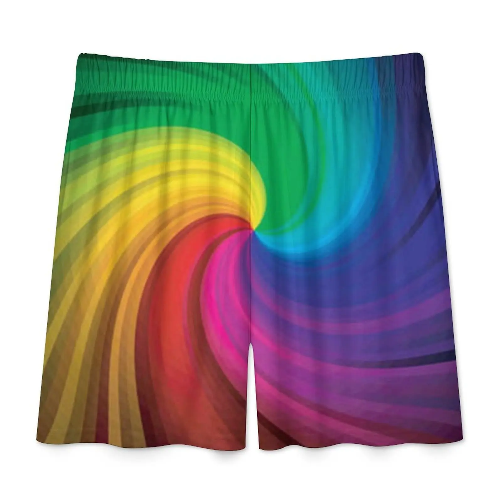 Colorful Ice-Cold Summer Pajama Trousers Shorts For Men Half Pants Gift Sleep Home Wear Breathable Comfort Casual Holiday Sport
