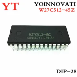 5PCS 25PCS W27C512-45Z W27C512 28DIP