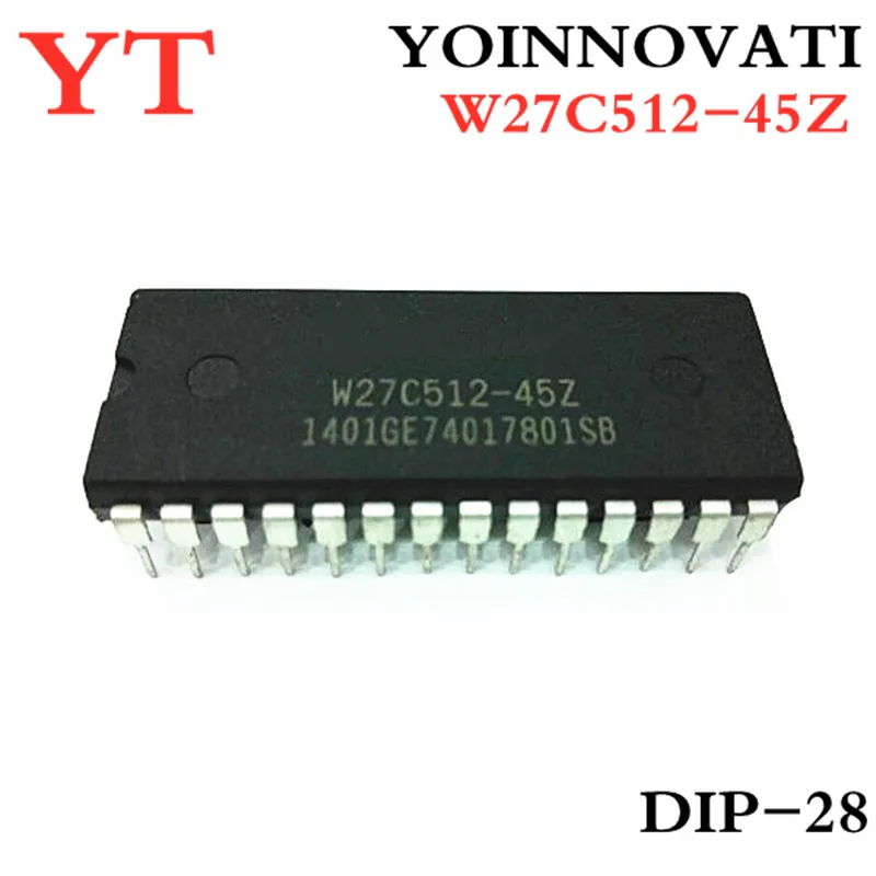 5PCS 25PCS W27C512-45Z W27C512 28DIP