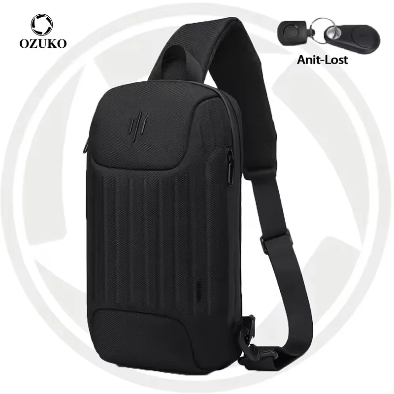 

OZUKO New Men's Anti-theft Chest Bag High Quality Multifunction Crossbody Bag Male Waterproof Short Trip Shoulder Messenger Bags