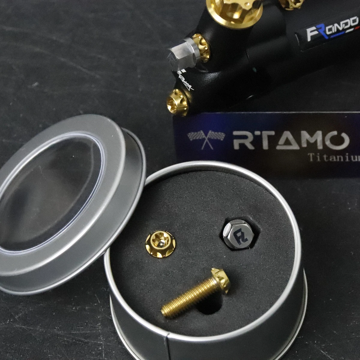 RTAMO M6X15/20/25/30 mm Gr5 Titan-Diebstahlschraube für Motorrad-Modifikation, hochfester Sicherheitsverschluss (1 Satz) – Detail 3