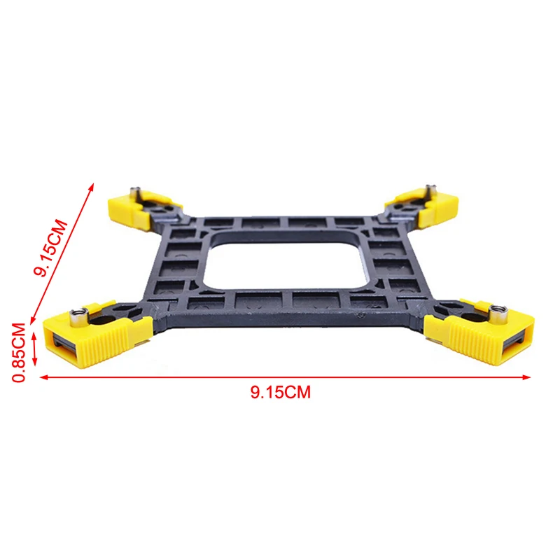 CPU Cooler Fan Bracket Lga775/115X/1200/1366 Universal Backplane Base For