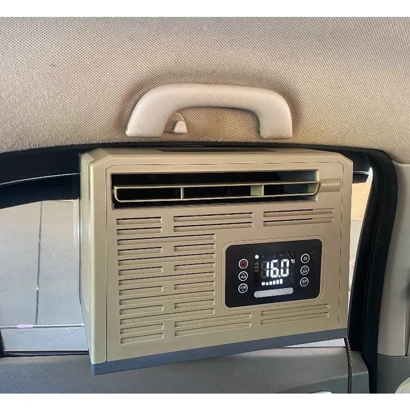 

24V DC Inverter Parking Air Conditioner Portable Tent Camping AC Split Hanging Window Type