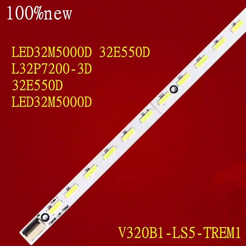 Tiras LED para SKYWORTH 32E550D LCD V320B1-LS5-TREM1 V320B6-LE1-TLEM1 V320B1-LS5 L32P7200-3D cable 40,3 cm 36LED