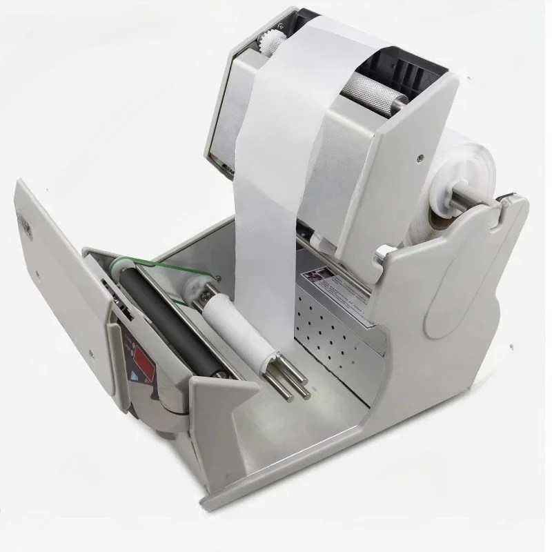 Width Automatic Label Dispenser Device Thermal Bar Code Sticker Label Stripping Peeling Machine Label Separator X-100 5-100mm