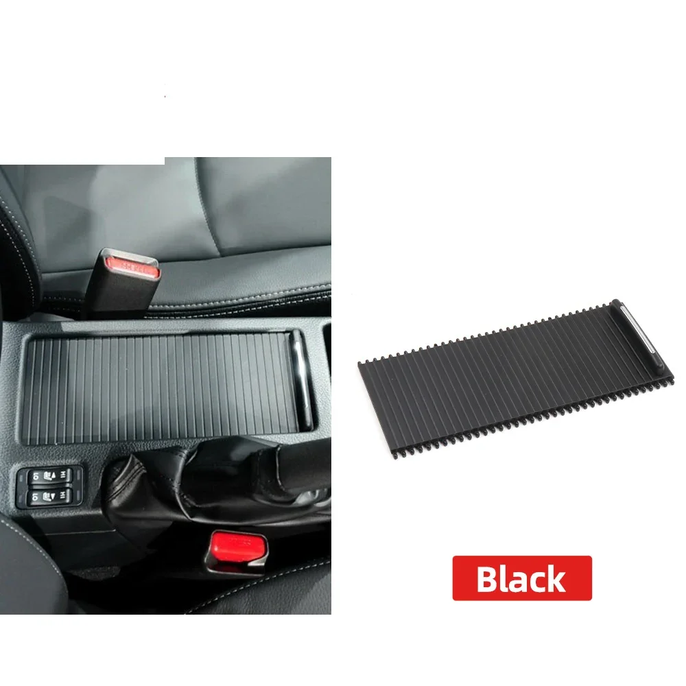 

Car Center Console Slide Roller Cup Holder Blind Cover For SUBARU XV Impreza WRX STI 66155AG100JC Water Cup Holder Curtain
