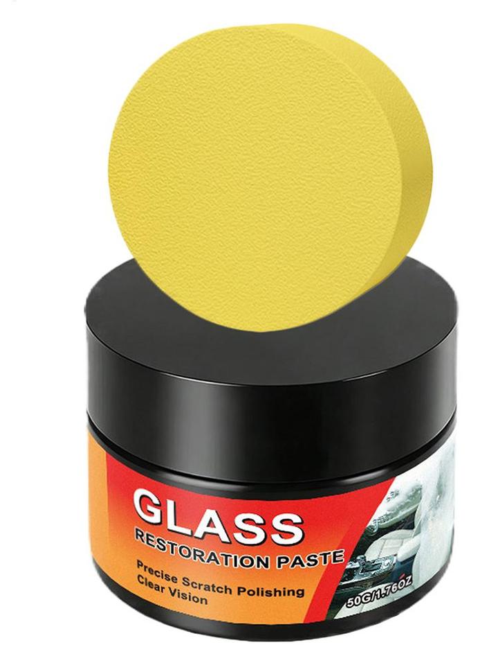  Car Windshield Scratch Remover Auto Polishing Repair Cleaner Coating Glass Restoration Paste For Glass Doors And Windows 
