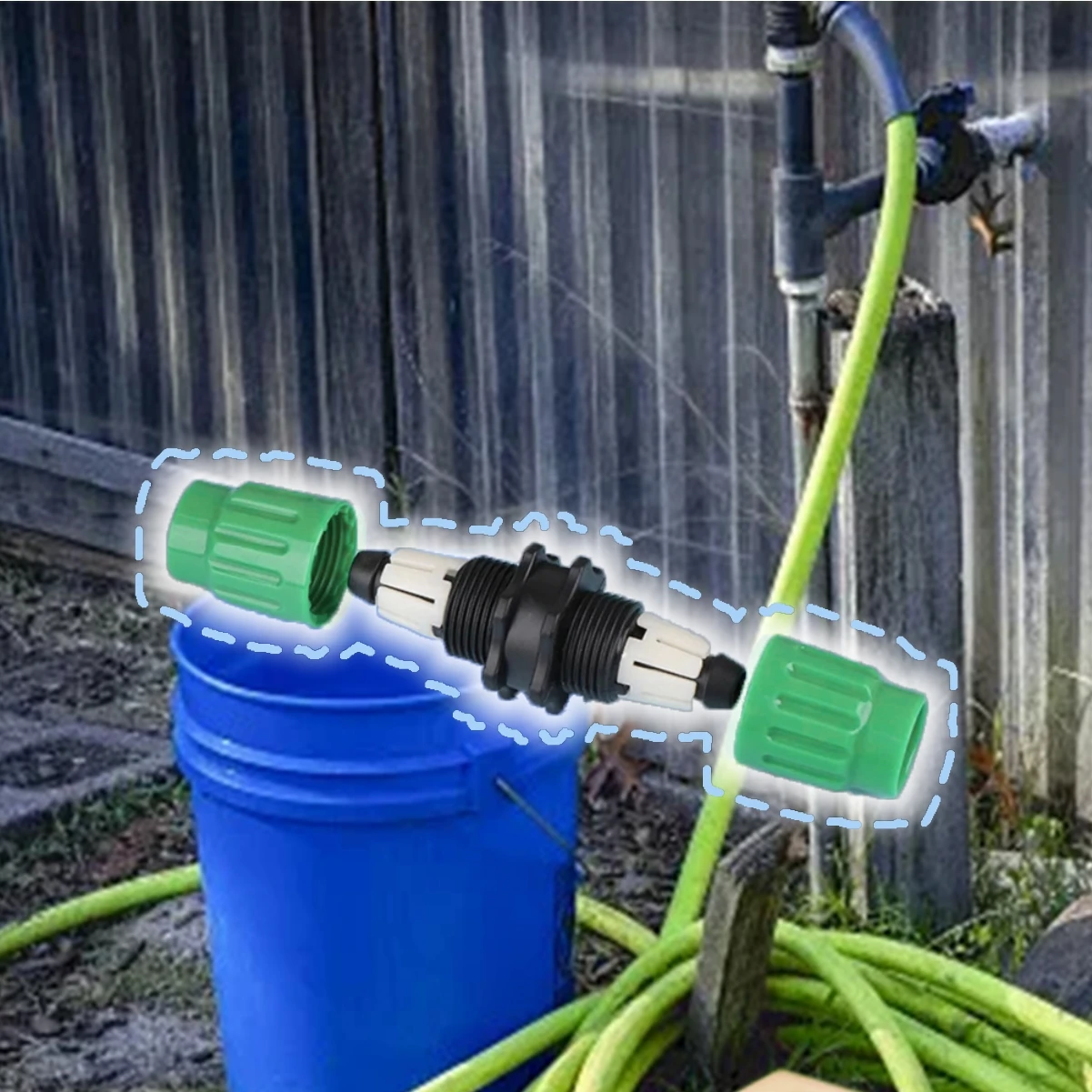 4/10Pack Expandable Garden Hose Repair Kit For Hose Repair Kit Household Multi-Function Fitting Repair Hose Connector