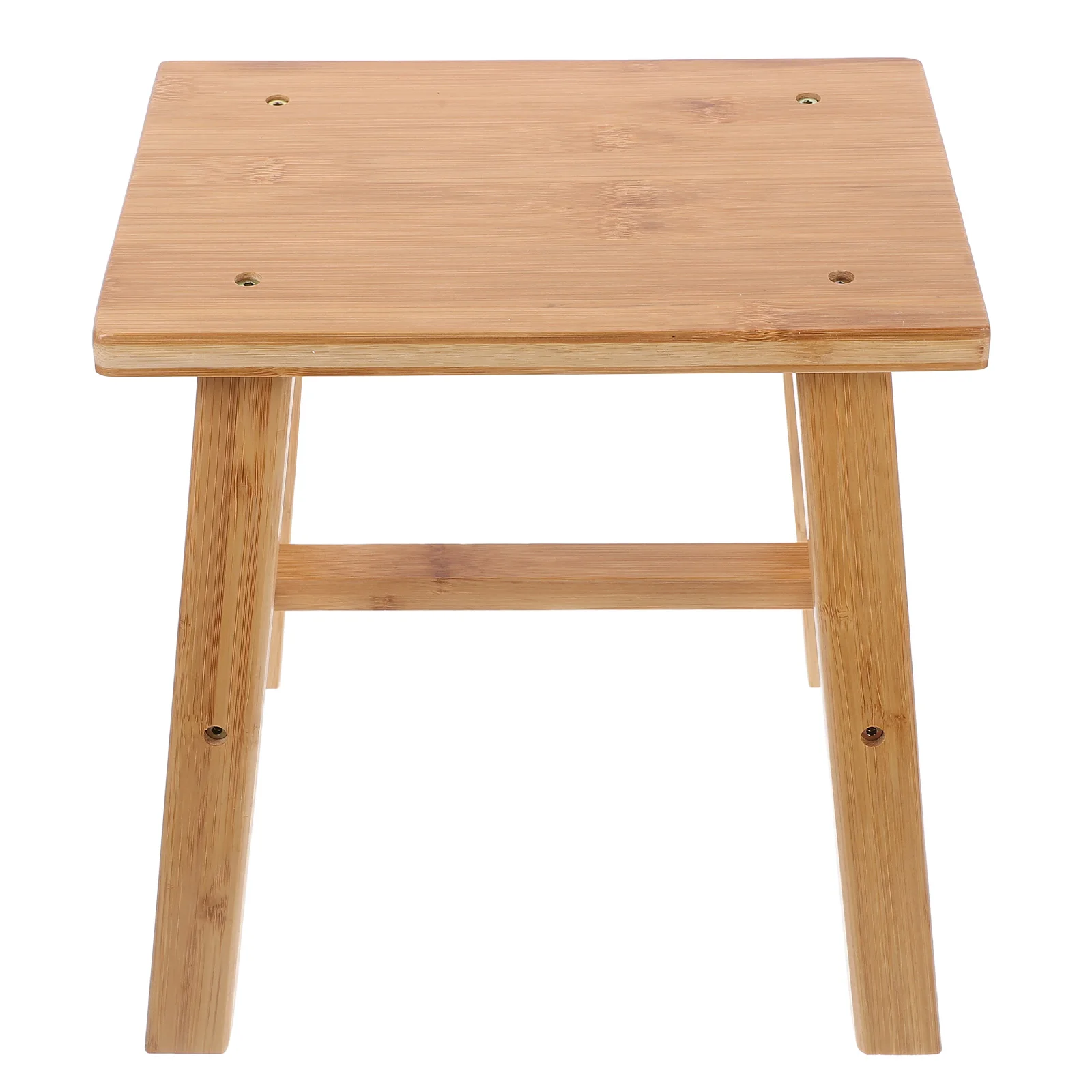 ไม้ไผ่ไม้ MINI สตูลขนาดเล็กรองเท้าเปลี่ยน Bench เก้าอี้อุปกรณ์ห้องน้ํา Plant ST Home Decor