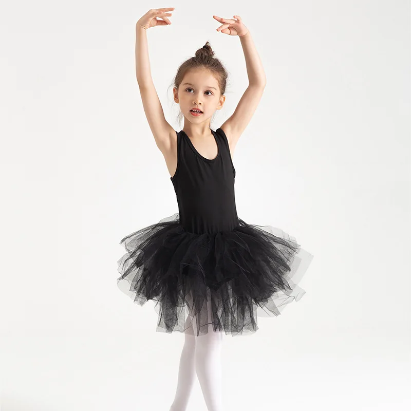 

Fashion Girl Ballet TuTu Dress Professional Kids Dancing Party Dress Performance Costume Princess Wedding Girl Dress 2-8 Ys