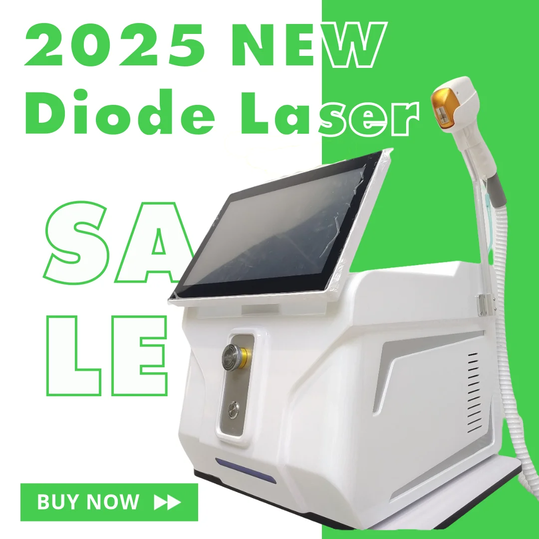 

Новинка 2025 года, 4000 Вт, лазерная эпиляция сопрано, лед, титан, 808 нм, 755 нм, 1064 нм, 3 длины волны, безболезненное салонное оборудование ‌