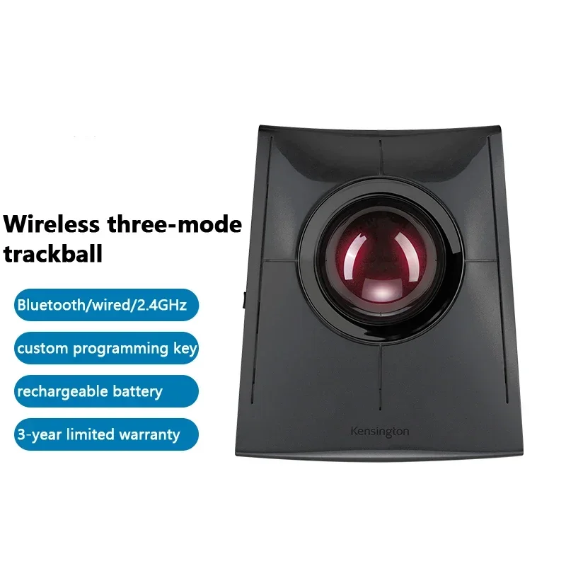 New Wholesale New Product Wireless Mouse Silent Click Wired Touch Ball Mouse Industrial Trackball Mouse