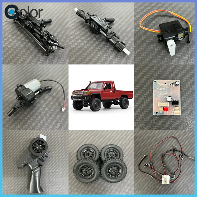 Original Factory Parts For Mungo Mn82 Mn78 1:12 Scale Rc Off-Road Climbing Car Modification Accessories