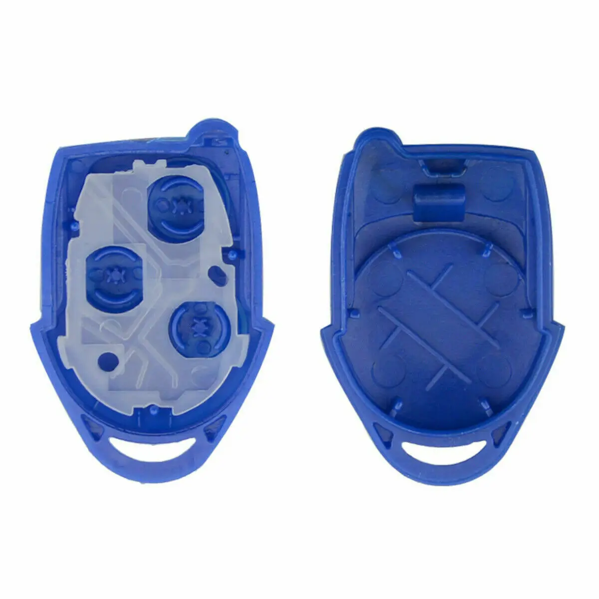 Per FORD Key Fob Case 3 pulsanti Cover remota blu per FORD per TRANSIT CONNECT MK7 2006-2014 sostituzione della custodia portachiavi