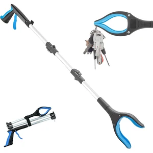 أداة انتزاع الفك العريض ، انتزاع القمامة القابل للطي ، مقبض طويل ، أداة الوصول ، عصا التقاط القمامة شديدة التحمل ، 43 أعلى 8 مبيعات شاحنة لجمع القمامة الكبيرة - No5