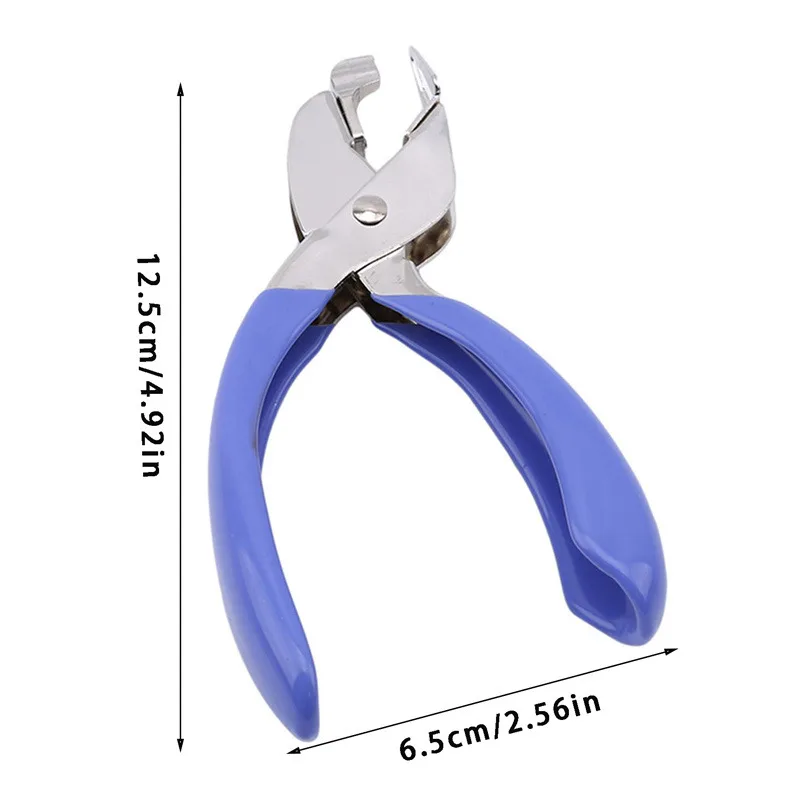 أداة تجليد دباسة معدنية صغيرة احترافية محمولة تدوم طويلاً، شديدة التحمل ومتينة ومريحة ومزيل التيلة المعدنية