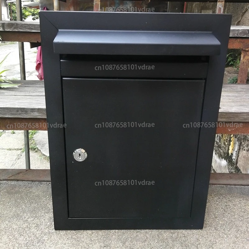 

Почтовый ящик из нержавеющей стали для вилл, уличный непромокаемый запираемый почтовый ящик, шкаф для жилых помещений
