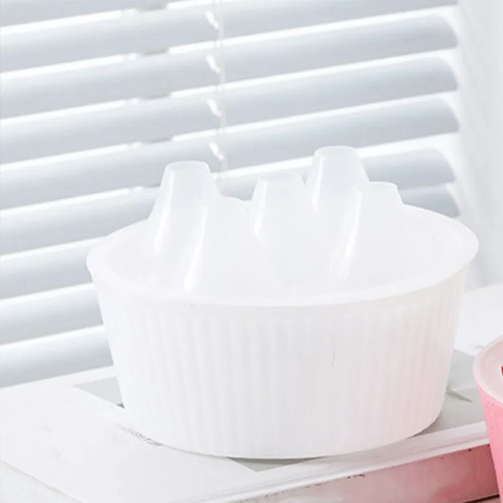 2Pcs Hydroponic Tulip Flowerpot Fivehole Structure Stable Base Water Level Indicator Indoor Outdoor Planter