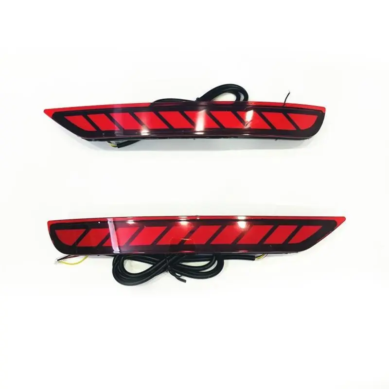 

LED Rear Bumper Brake Light Sequential Turn Signal Function For Subaru Forester 2008-2016 Reflector Accessories-A67F