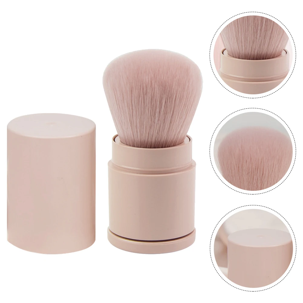 

Premium Synthetic Hair Makeup Brush for Foundation Blush Powder Setting and Blending Women's Tool Soft Dense Silk