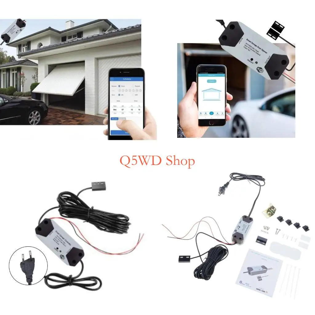 apricancello-per-auto-q5wd-con-comandi-vocali-telecomandi-apriscatole-per-garage-facile-da-usare