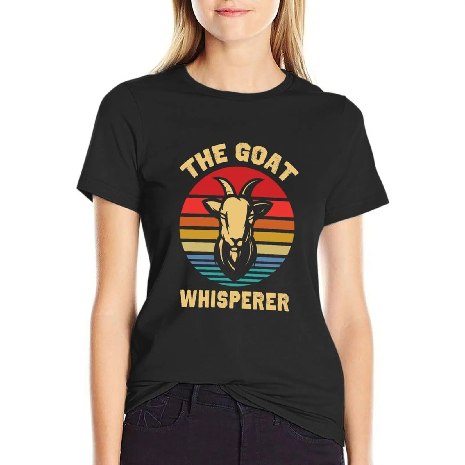 Goat Farmer Gift T-Shirt hippie clothes summer clothes cat shirts for Women