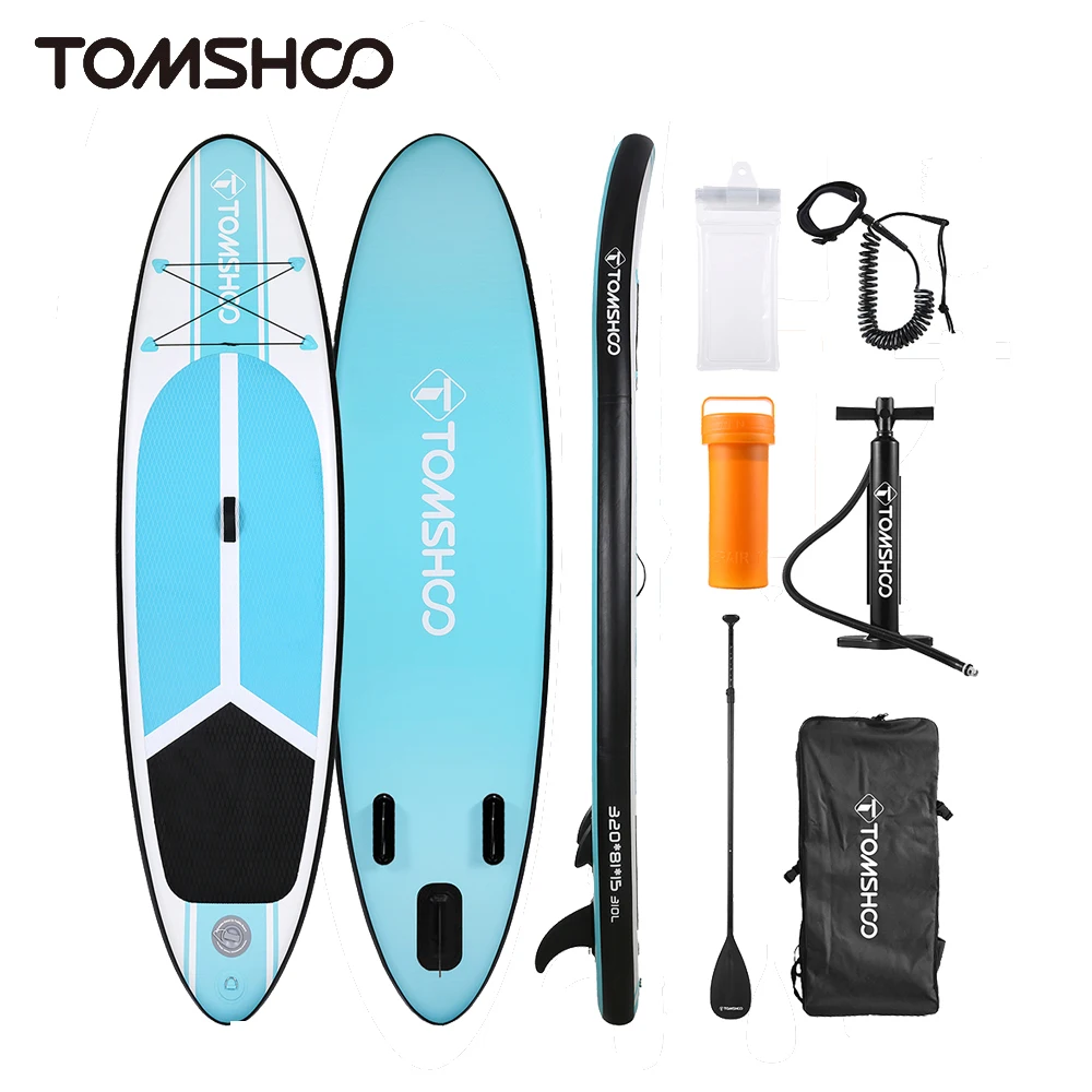 Sup-доска Tomshoo надувная, 3,2 м, 6 дюймов, толщина Sup-доска Tomshoo надувная, 3,2 м, 6 дюймов, толщина