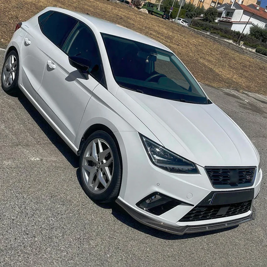 Front Bumper Splitter Lip Diffuser Body Kit Spoiler Trim For Seat Ibiza MK5 Standard/FR 6F KJ1 2017-2024+ Bodykit Tuning - view 5